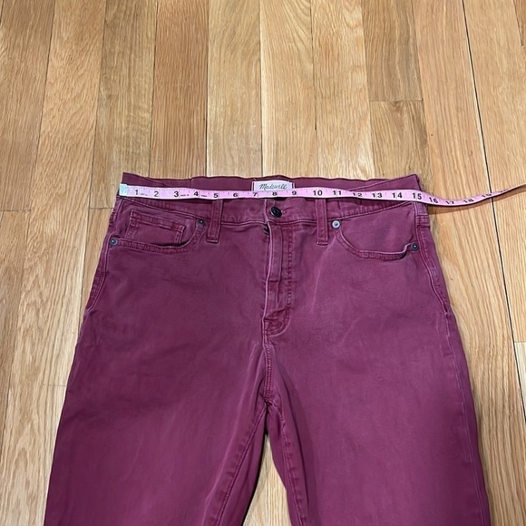 MADEWELL 9 “ high riser skinny skinny pants size 32. - Picture 5 of 8